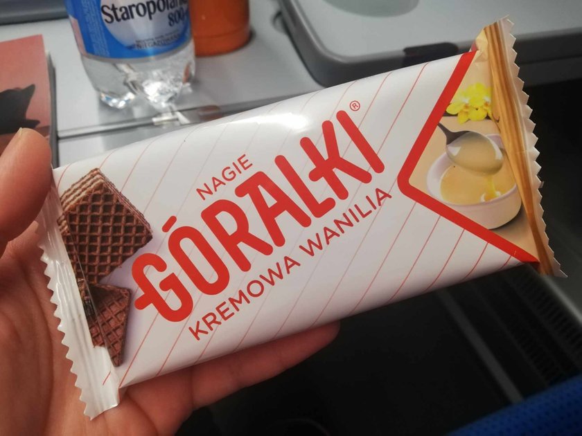 Słodka przekąska od PKP Intercity.