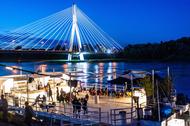 Warszawa Wisła Most Świętokrzyski