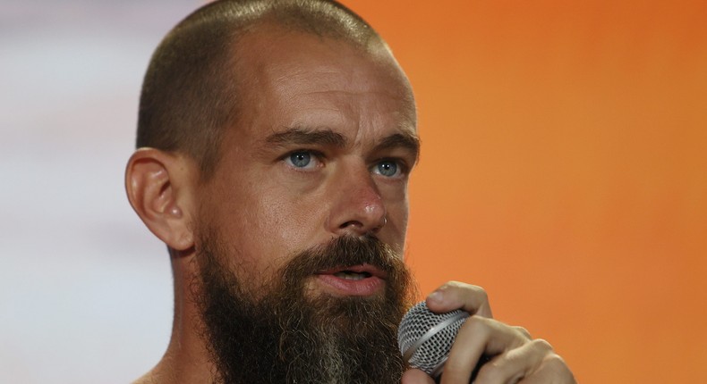 Jack Dorsey onstage at a bitcoin convention on June 4, 2021 in Miami, Florida.Joe Raedle/Getty Images