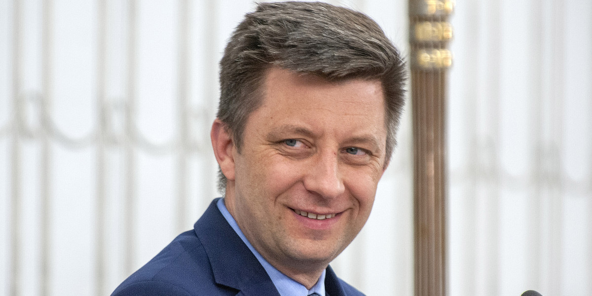 Szef KPRM Michał Dworczyk. 