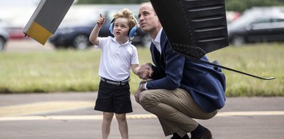 Książę George skradł serca fotoreporterów