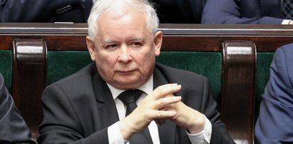 Jarosław Kaczyński nie mógł się powstrzymać? Jest nagranie