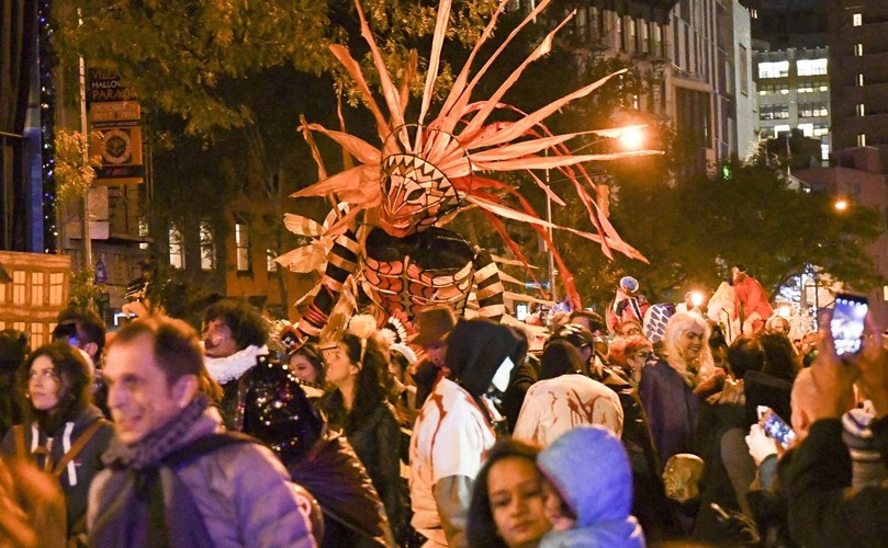 Parada z okazji Halloween w Nowym Jorku