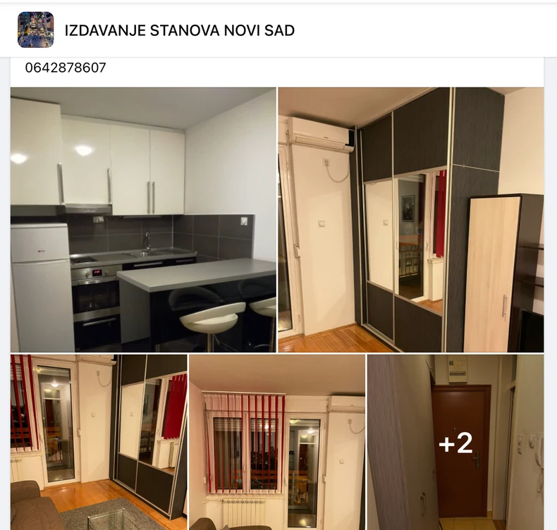 Izdavanje stanova Novi Sad