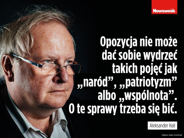 olga krzyżanowska, aleksander hall, wywiad, cytaty, pis, patriotyzm, inka