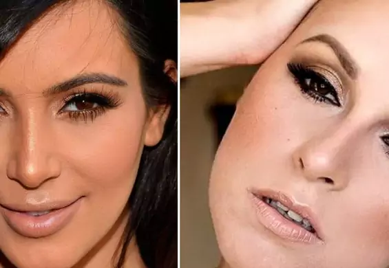 Makijaż w stylu Kim Kardashian