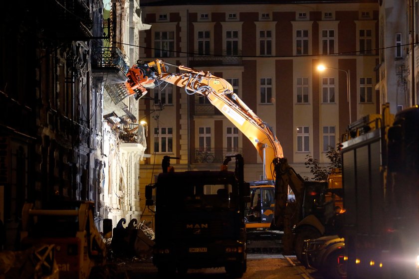 Katowice. Wybuch gazu w kamienicy przy ul. Sokolskiej i Chopina 