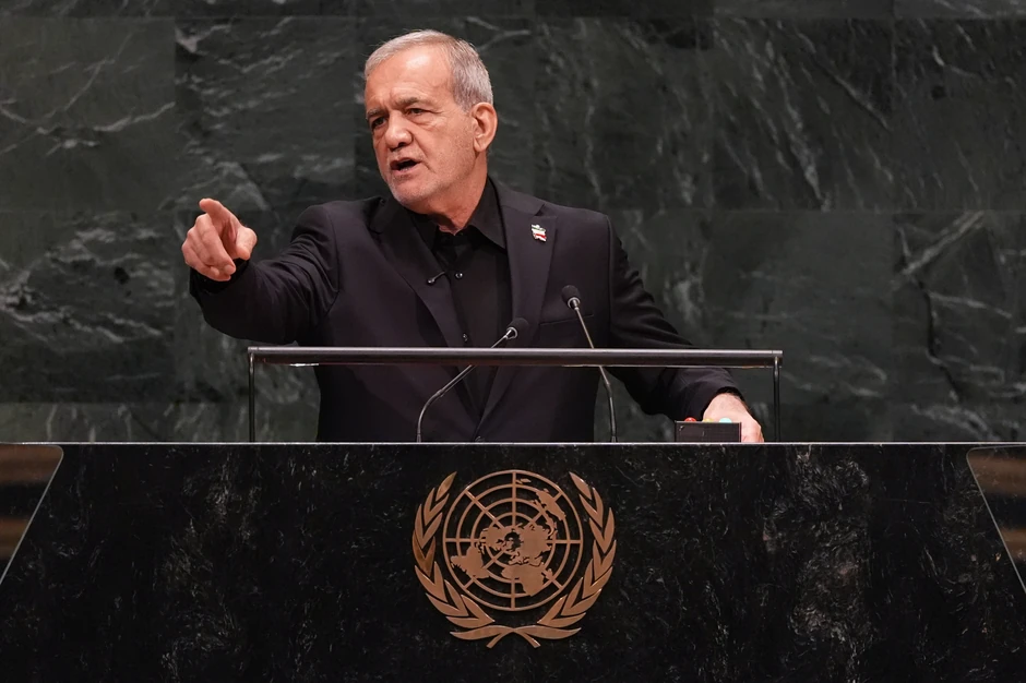 Pežeskijan se obratio pred Generalnom skupštinom UN, američki delegat ...