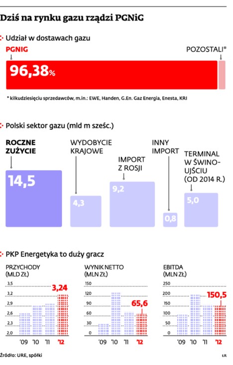 Dziś na rynku gazu rządzi PGNiG