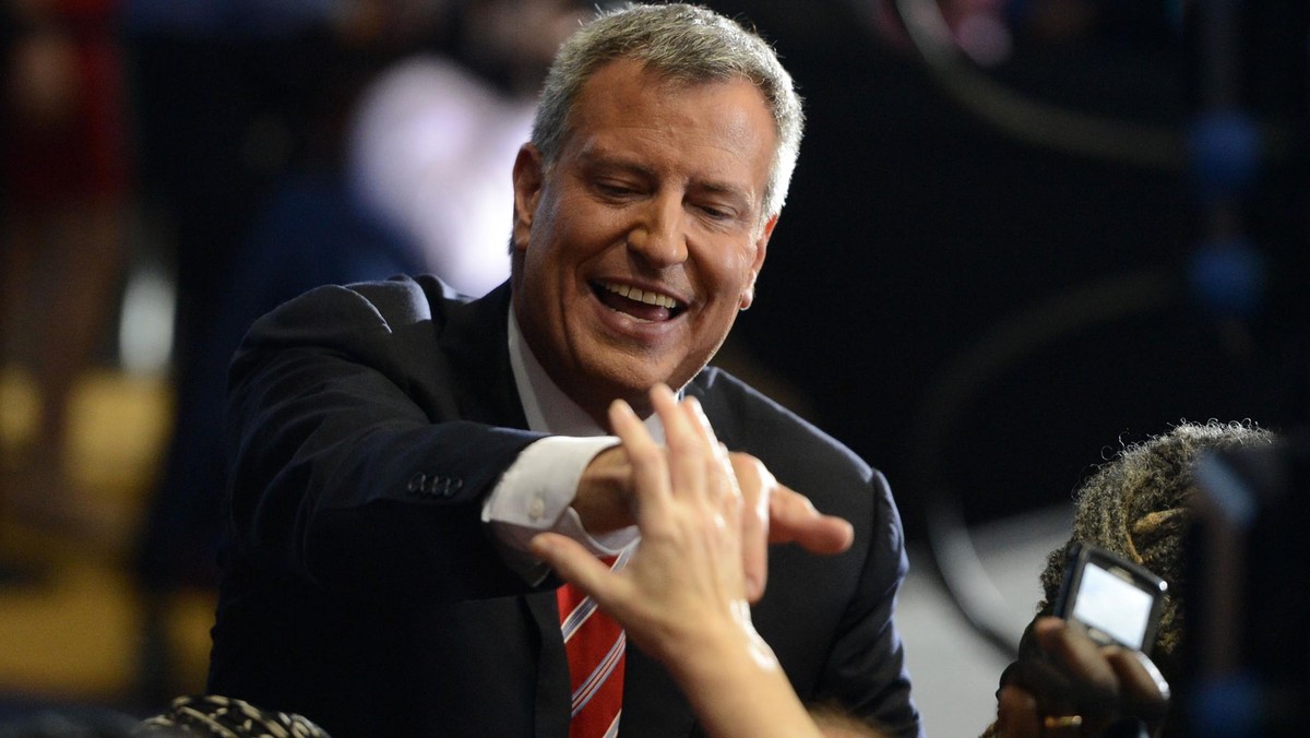 De Blasio nowym burmistrzem Nowego Jorku 