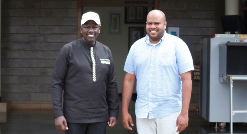 Deputy President William Ruto unveils new Msambweni MP seat aspirant Feisal Bader