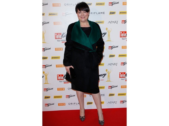 Ilona Łepkowska - i jeszcze jeden płaszcz.