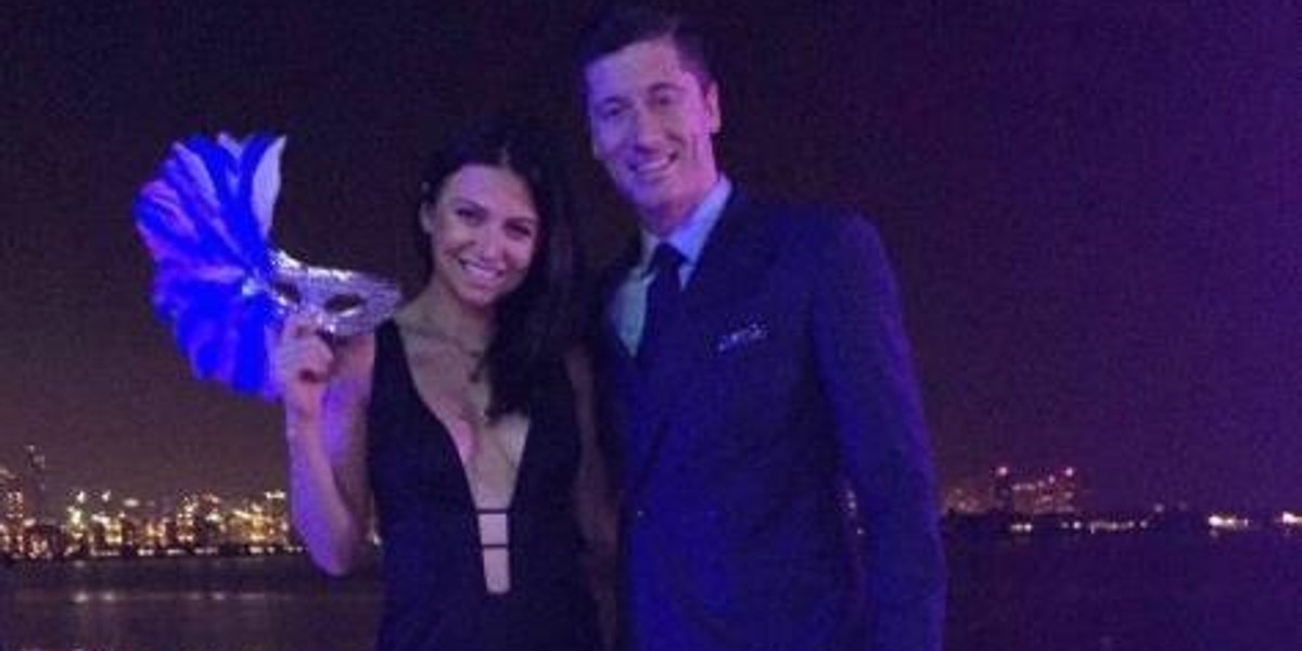 Anna i Robert Lewandowscy