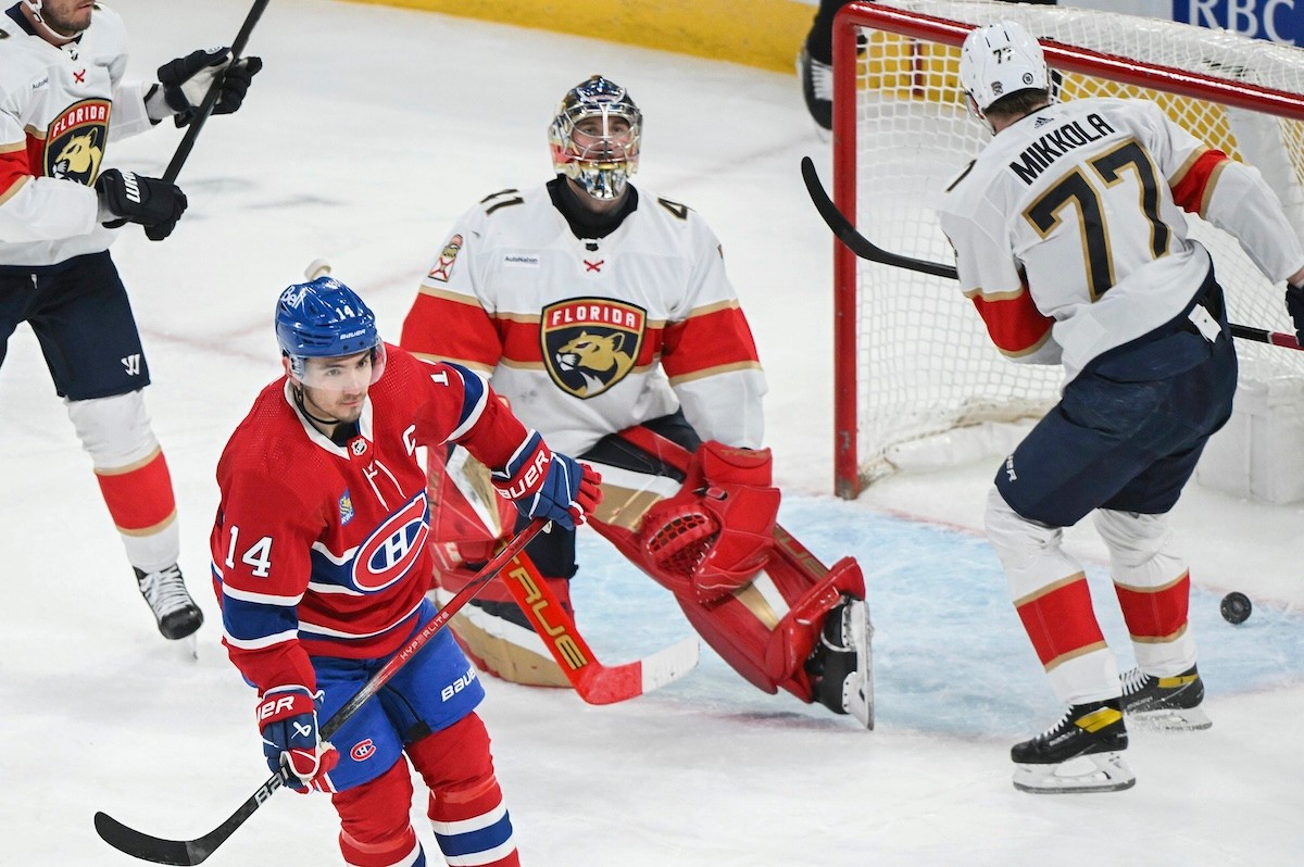 Zápas NHL: Montreal Canadiens - Florida Panthers.