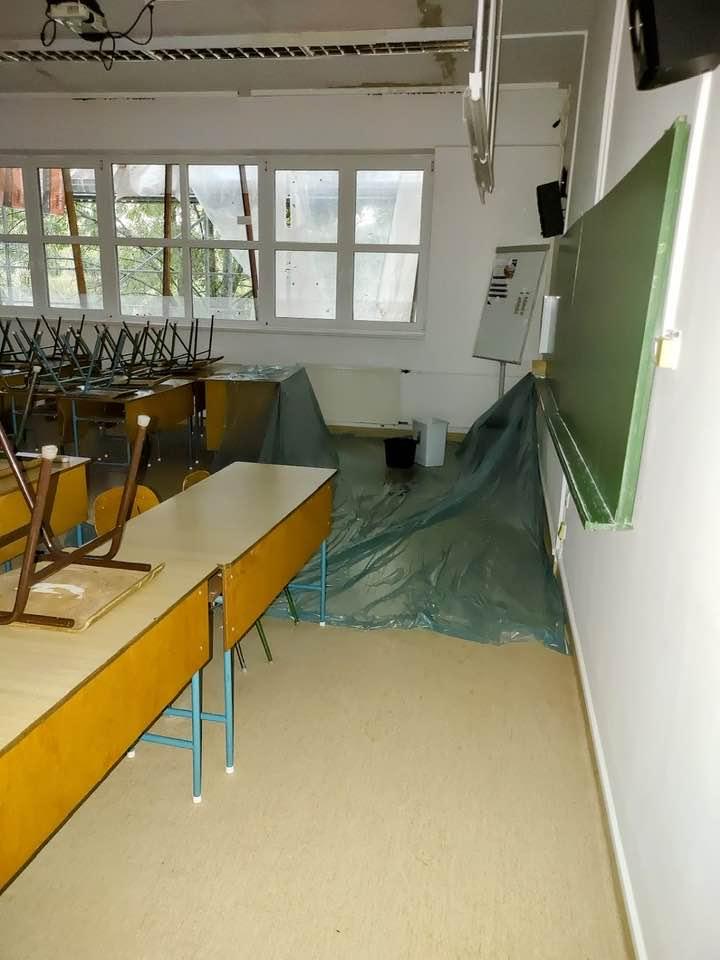 Az iskolában uralkodó állapotok / Fotó: Gémesi György - Facebook