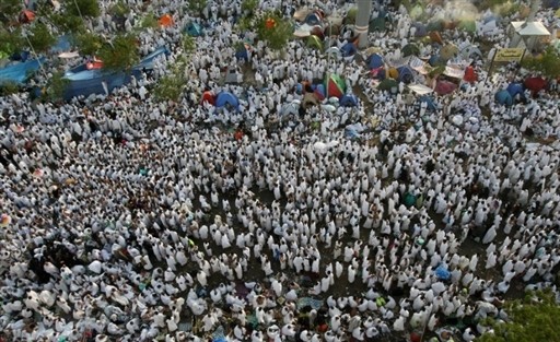 Muslim pilgrims