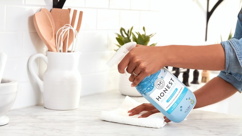Use products that kills germs. It's very important when cleaning surfaces.