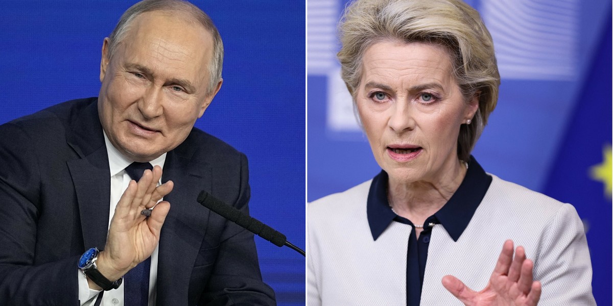 Władimir Putin; Przewodnicząca KE Ursula von der Leyen