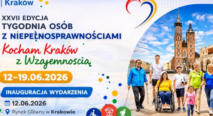 Kraków wspiera osoby z niepełnosprawnościami