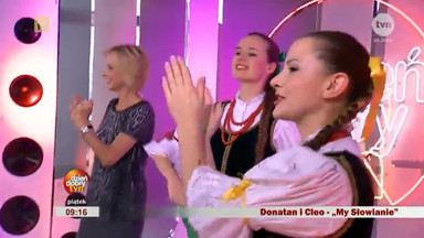 Cleo komentuje taniec Jolanty Pieńkowskiej w "Dzień dobry TVN" - flesz muzyczny