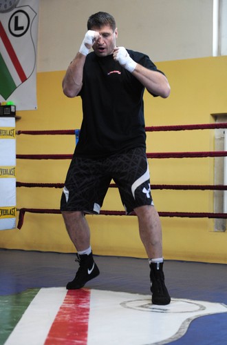 Tak Andrzej Gołota szykuje się na Przemysława Saletę