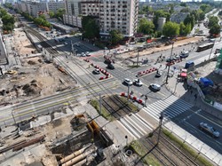 Tramwaj do Dworca Zachodniego. Tunel rośnie w oczach [ZDJĘCIA]