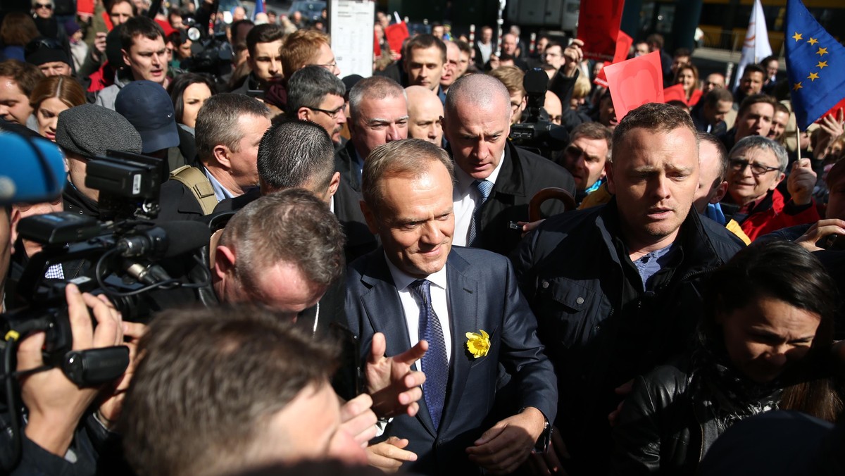 Donald Tusk przed prokuratura