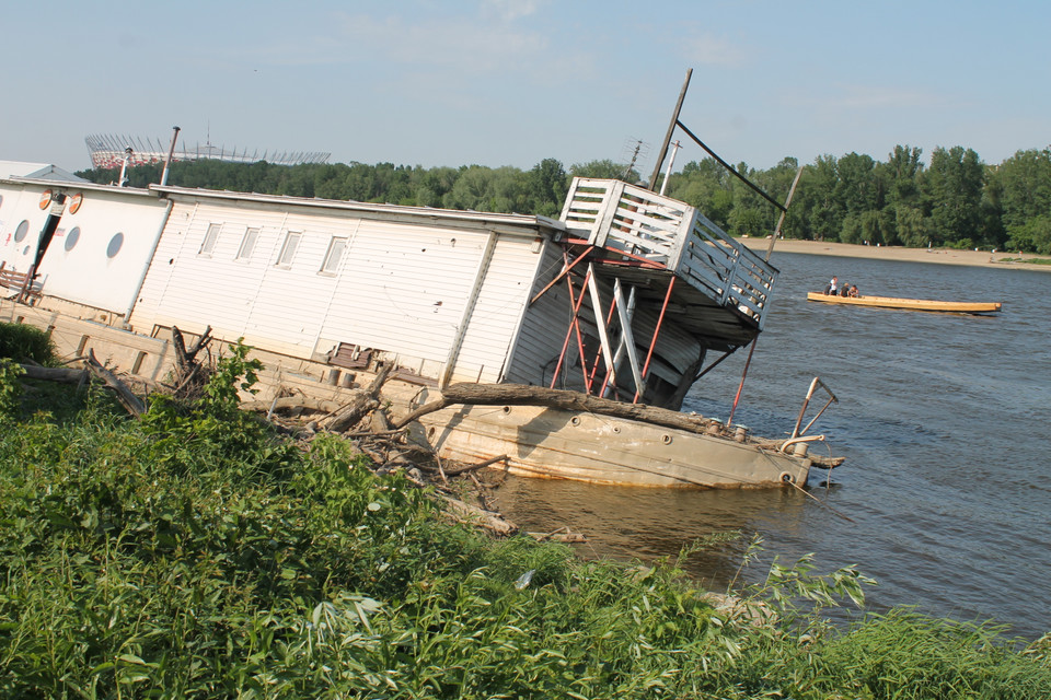 "Warszawski Titanic" w Wiśle