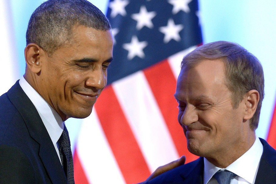 Barack Obama i Donald Tusk