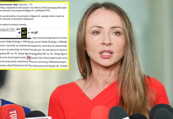 Ktoś zaciera ślady po Edgarze K.? Posłanka Lewicy zamieszcza screeny