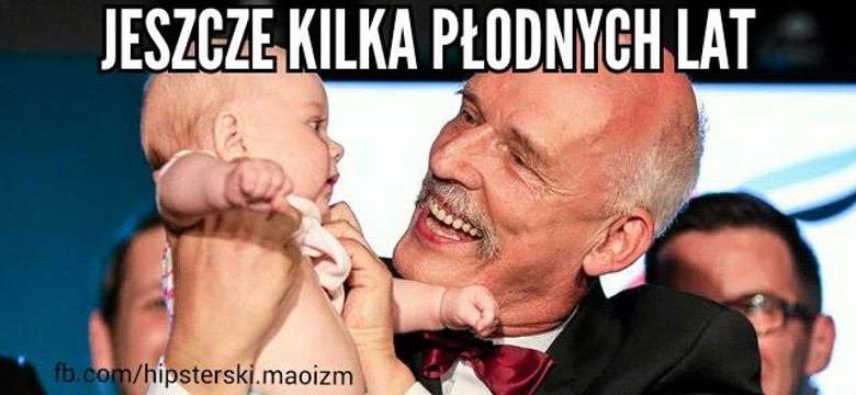 Korwin-Mikke płodzi własną partię. MEMY DNIA