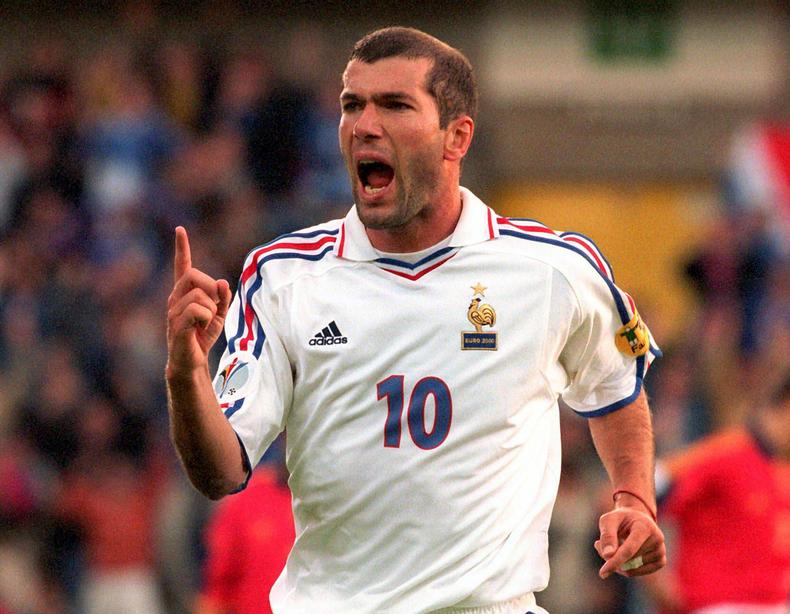 France legend Zinedine Zidane