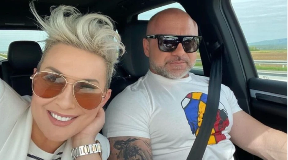 Indira Levak sa mužem