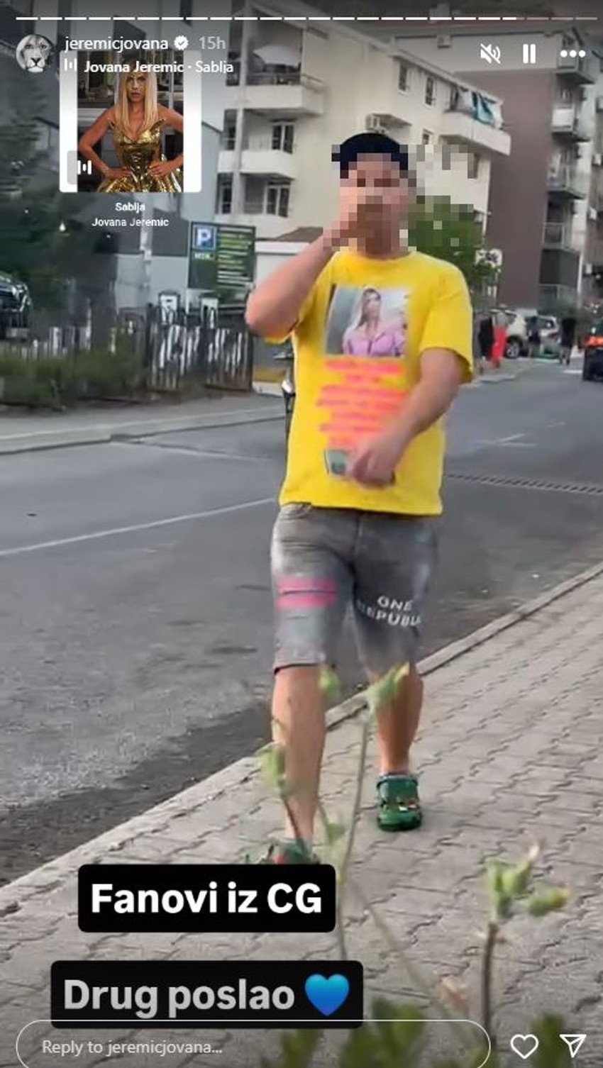 Jovana Jeremić objavila snimak iz Crne Gore