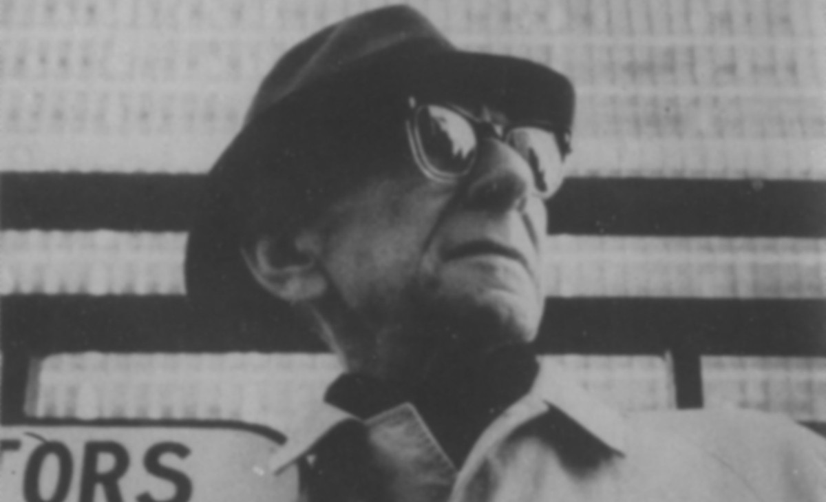 Antoni Słonimski (Fot. Scanned from the book: Aleksander Janta: Lustra i reflektory, 1982)