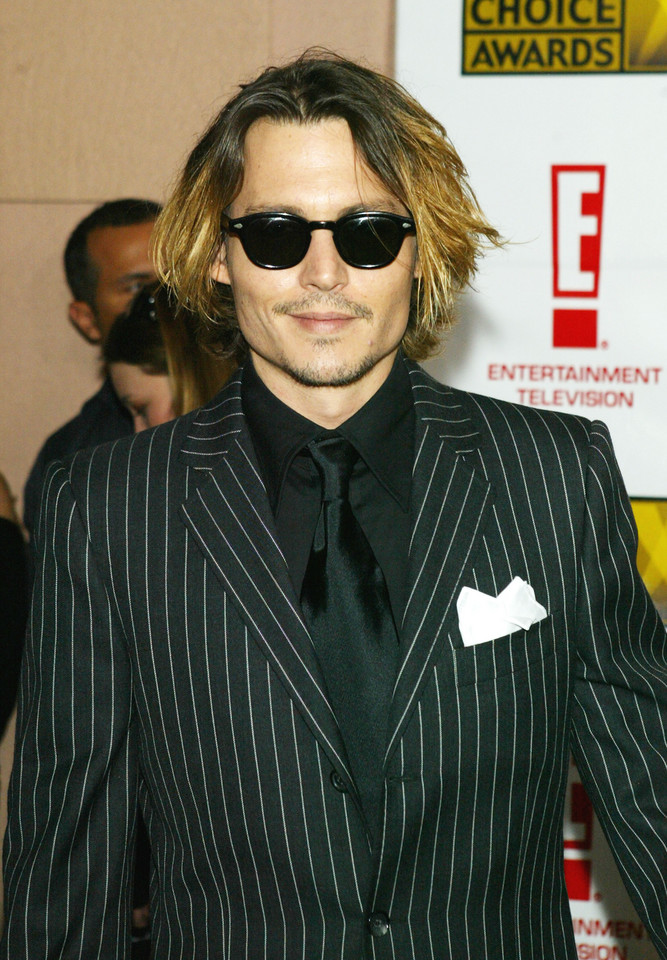 Johnny Depp w 2004 roku