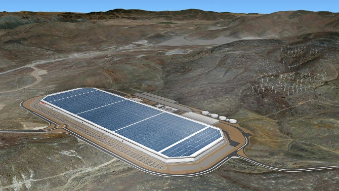 Gigafactory - tu Tesla Motors będzie produkować akumulatory
