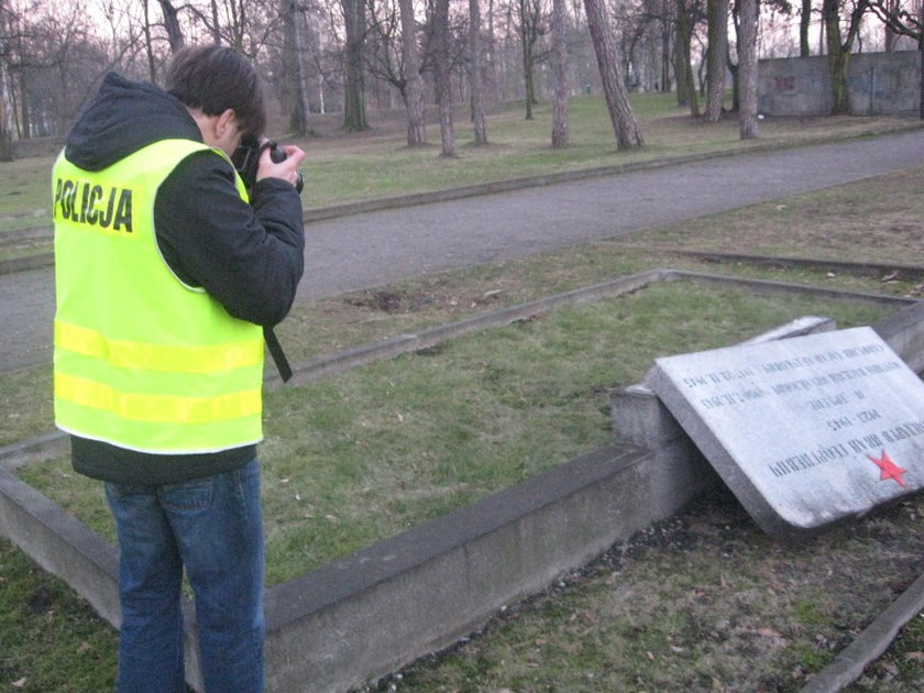 Niszczył groby radzieckich żołnierzy
