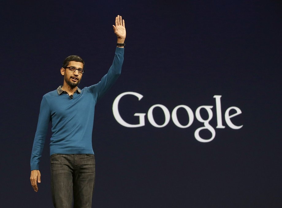 Sundar Pichai, CEO Google'a