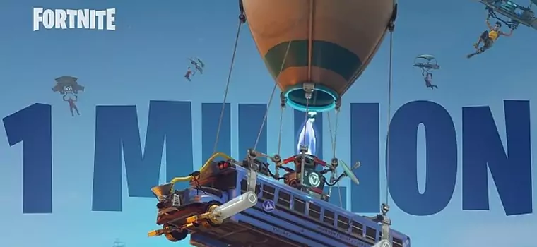 Fortnite - kapitalna premiera trybu Battle Royale. Milion graczy na serwerach