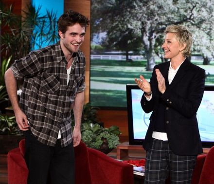 Robert Pattinson i Ellen DeGeneres