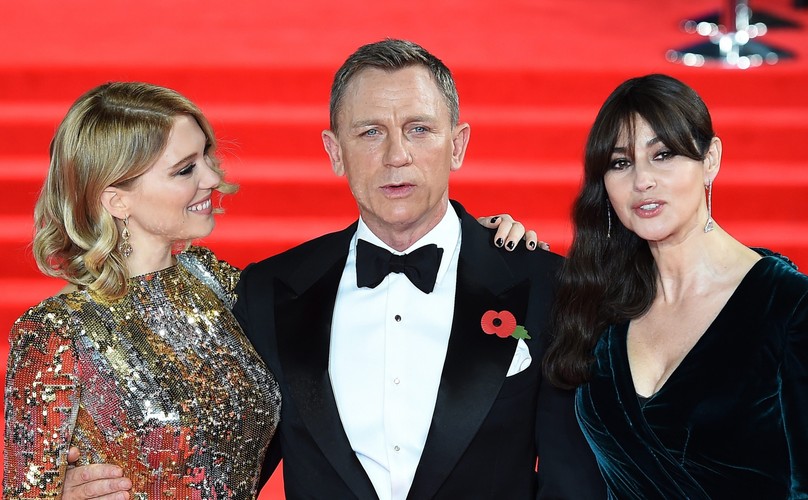 Daniel Craig, Lea Seydoux i Monica Bellucci