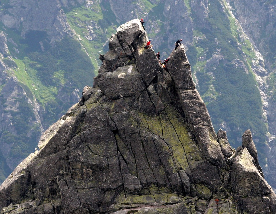 ZAKOPANE TATRY WIDOK Z LOTU PTAKA