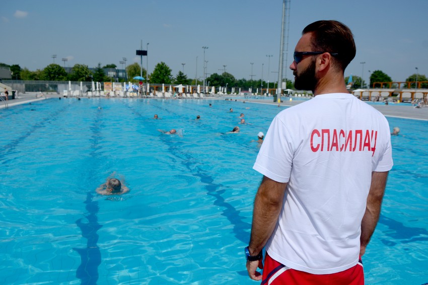 Vladimir Rađenović već sedam godina radi kao spasilac