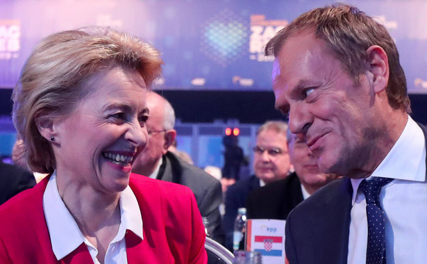 Ursula von der Leyen i Donald Tusk