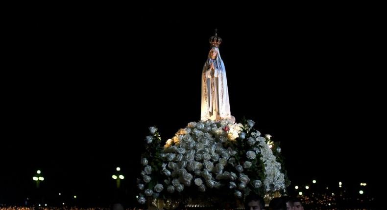 The Fatima shrine in Portugal, where the Virgin Mary is said to have appeared to three shepherd children in 1917 has become a major centre of worship