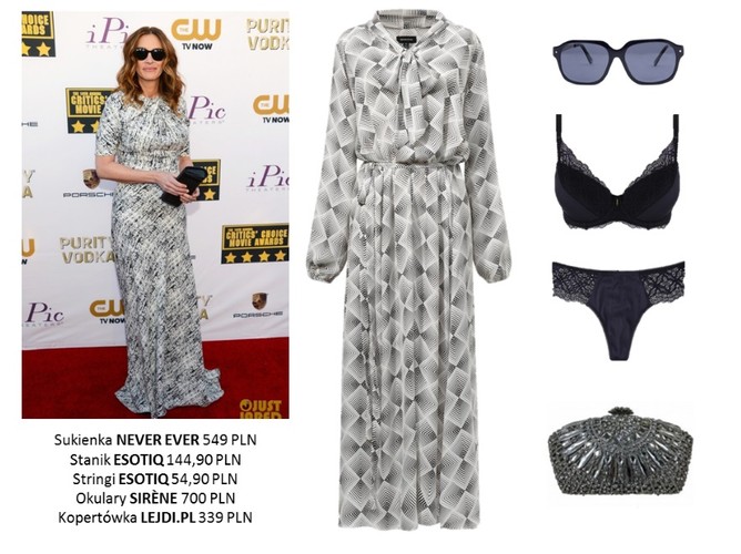 STYLIZACJE inspirowane zestawami Julii Roberts