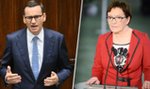 Kopacz powiedziała kilka zdań, Morawiecki się zagotował. Szybko się odgryzł