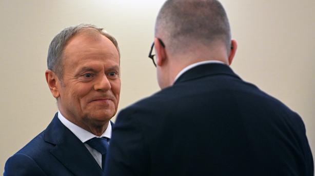 Premier Donald Tusk i minister sprawiedliwości Adam Bodnar