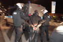 Zamieszki w Kielcach po manifestacji przeciwko ACTA, fot. PAP/Piotr Polak